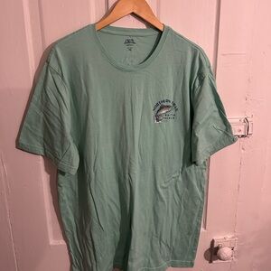 Izod Men's Mint Green Graphic Tee